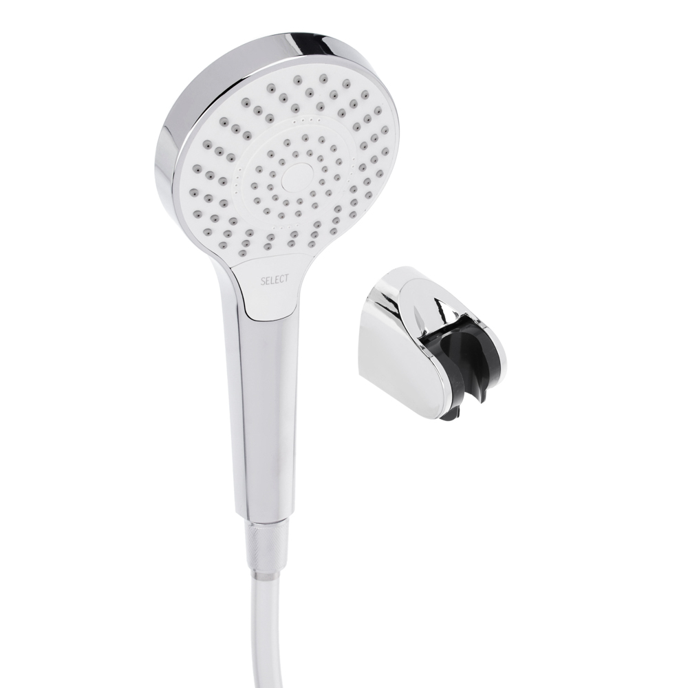 RAIN Набор для душа, лейка 110мм, 3 режима, держатель, шланг ПВХ 150см, антитвист, арт.№ 545-070