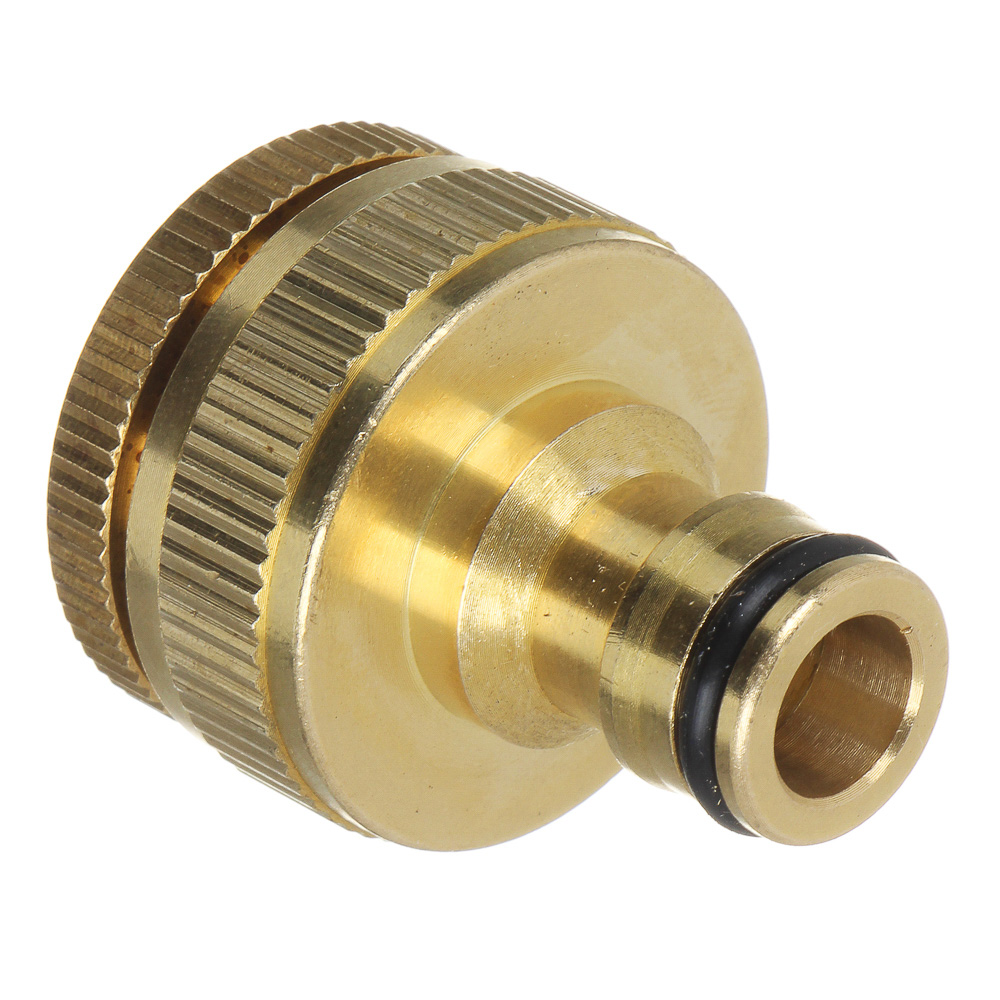 INBLOOM PROF+ Штуцер резьбовой для крана, с внутренней резьбой d1"-d3/4", латунь MY-313, арт.№ 169-039