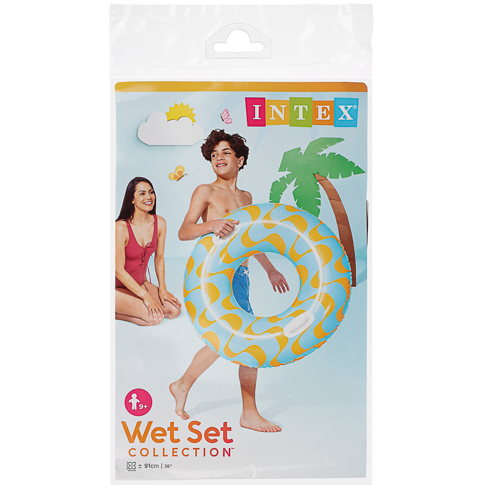 Круг надувной тм INTEX Старгейз 91см, от 9 лет, 3 цвета, 59256NP, арт.№ 109-128