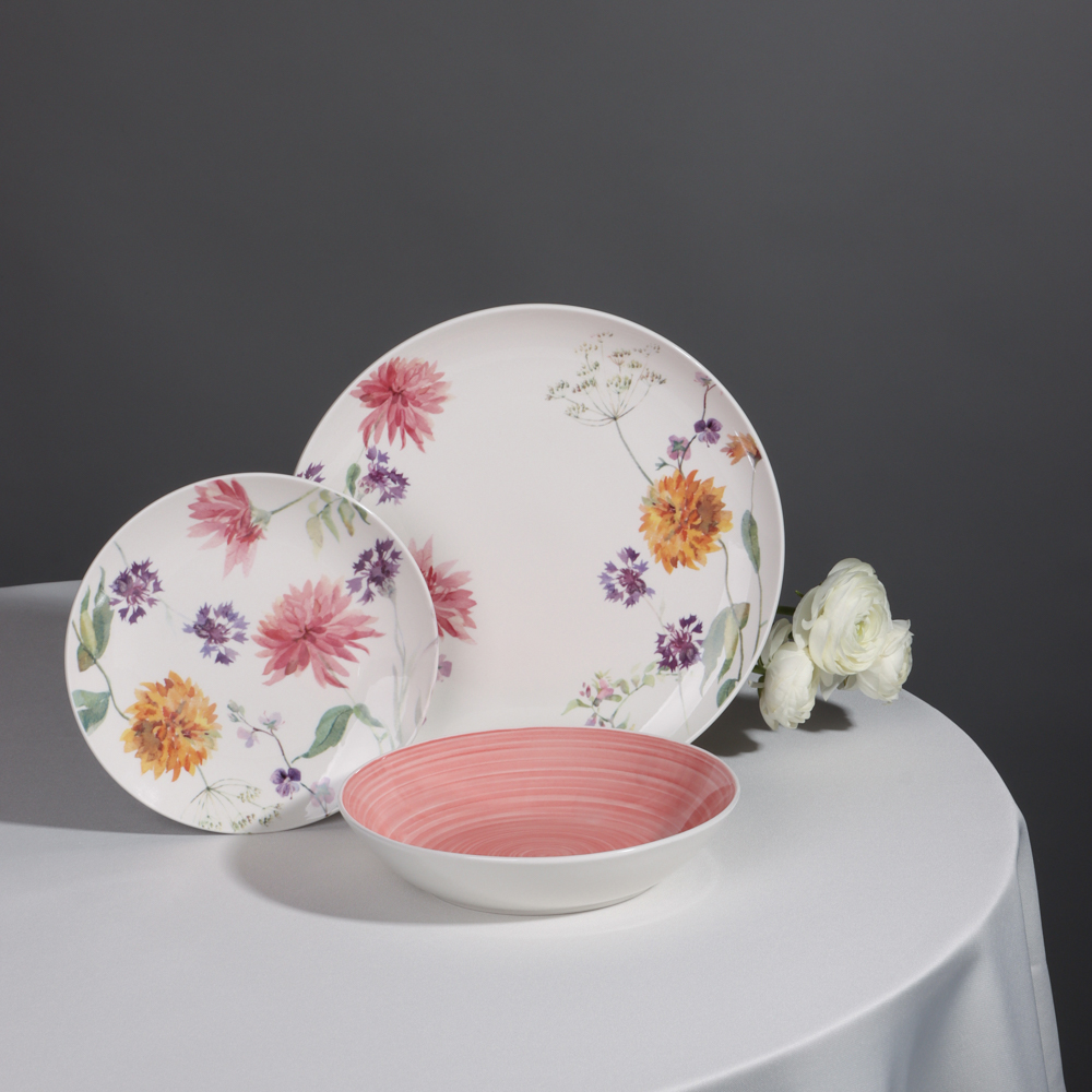 MILLIMI Мелодия Тарелка подстановочная, 26,5х2,5см, керамика, арт.№ 824-154