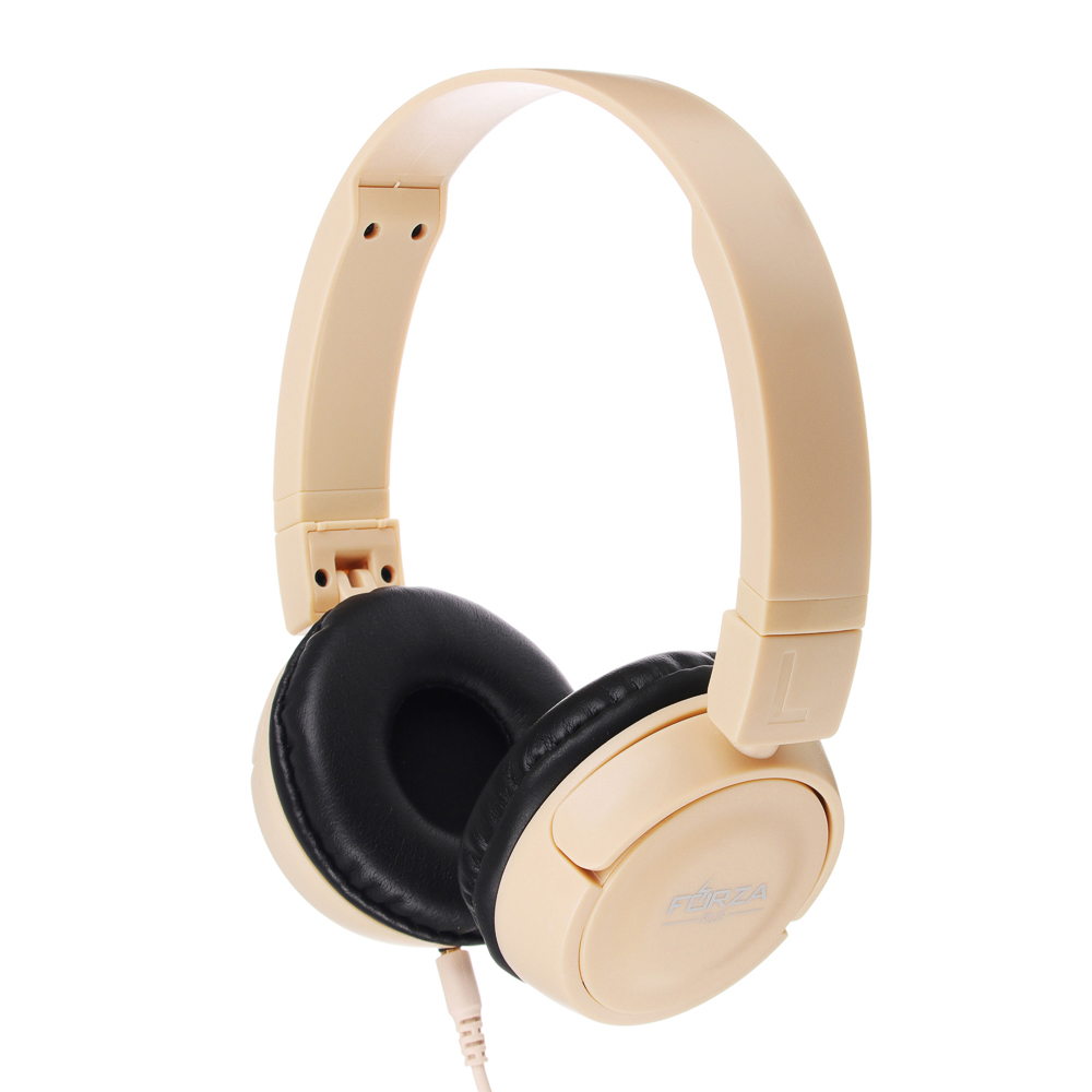 Наушники проводные полноразмерные FORZA Старт, гарнитура, коробка ПВХ, 4 цвета, арт.№ 916-134