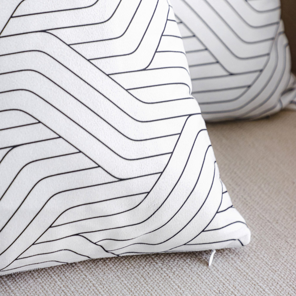 PROVANCE Чехол декоративный на подушку, 40х40см, 100% полиэстер, "Скандинавские узоры", арт.№ 497-035