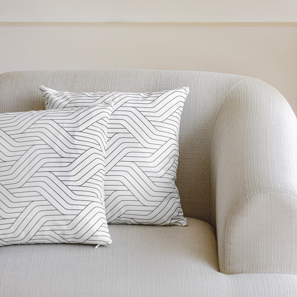 PROVANCE Чехол декоративный на подушку, 40х40см, 100% полиэстер, "Скандинавские узоры", арт.№ 497-035