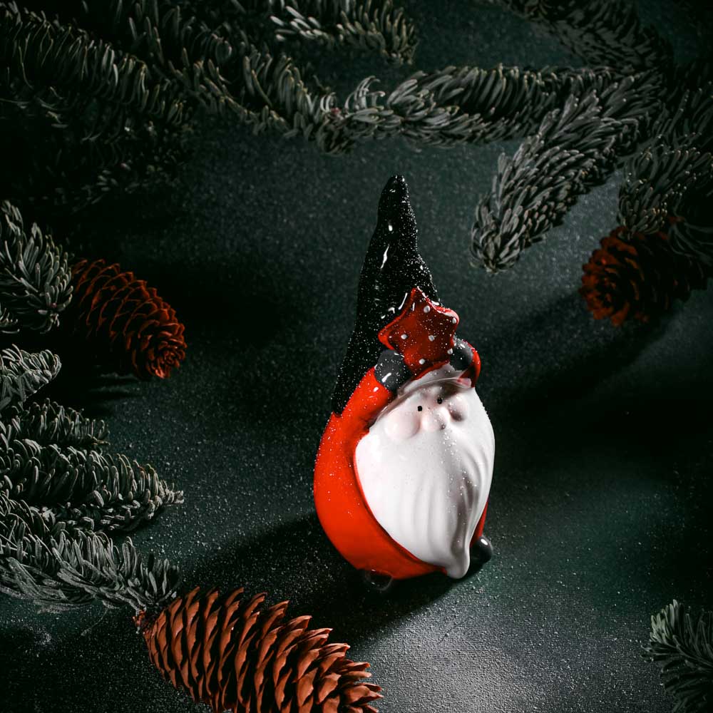 СНОУ БУМ Сувенир гном со звездочкой, доломит, 5,5х5х13см, арт.№ 396-677