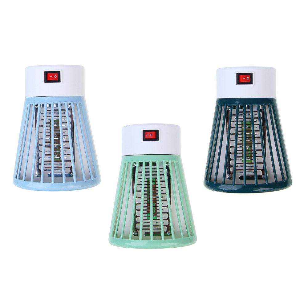 Лампа антимоскитная тм INBLOOM, 11.8x8.5x6.5см, PP, 1W, AC110-220V, 50-60HZ, арт.№ 159-017