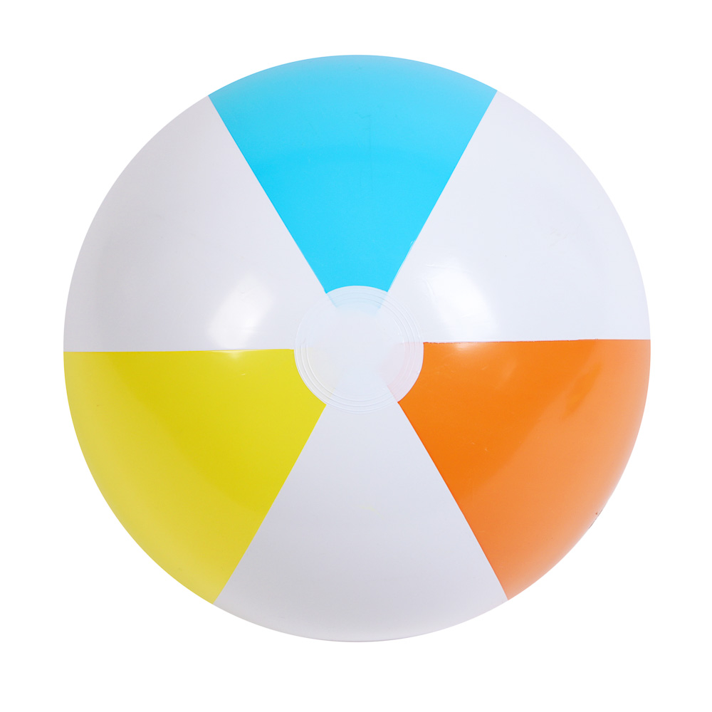 Мяч пляжный надувной "Яркое лето", тм BY SPORT, 46см, ПВХ, 0.18мм, арт.№ 130-008