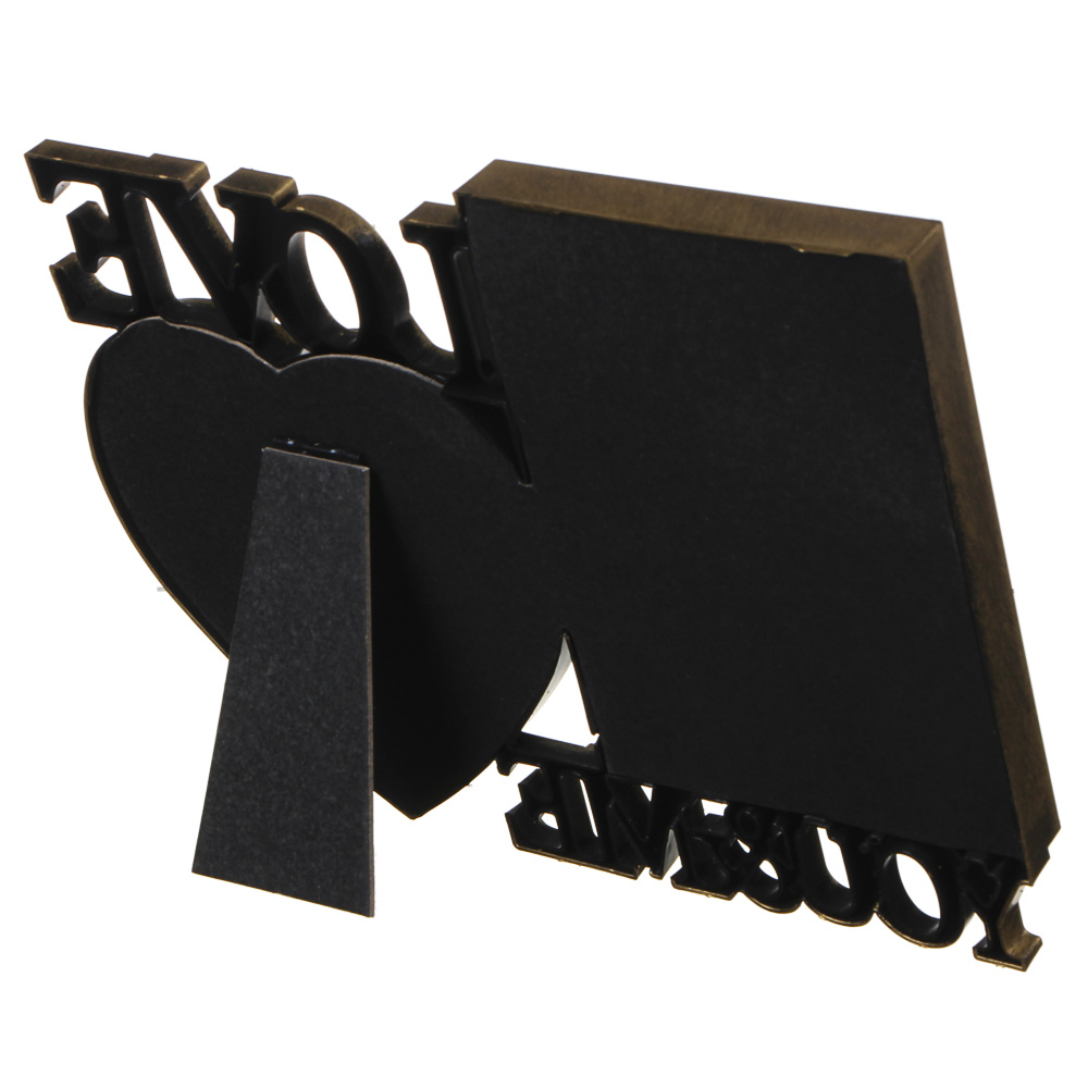 Фоторамка с сердцем на 2 фотографии, 28х21,5 см, 3 цвета, пластик, арт.22-23, арт.№ 424-033