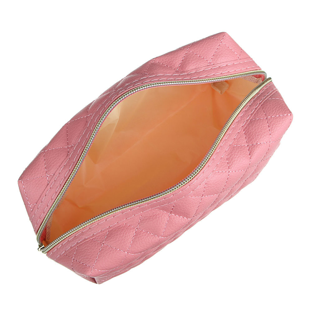 PAVO Косметичка, 17,5х9,5х7,5см, ПУ, сплав, 3 цвета, арт.№ 327-290