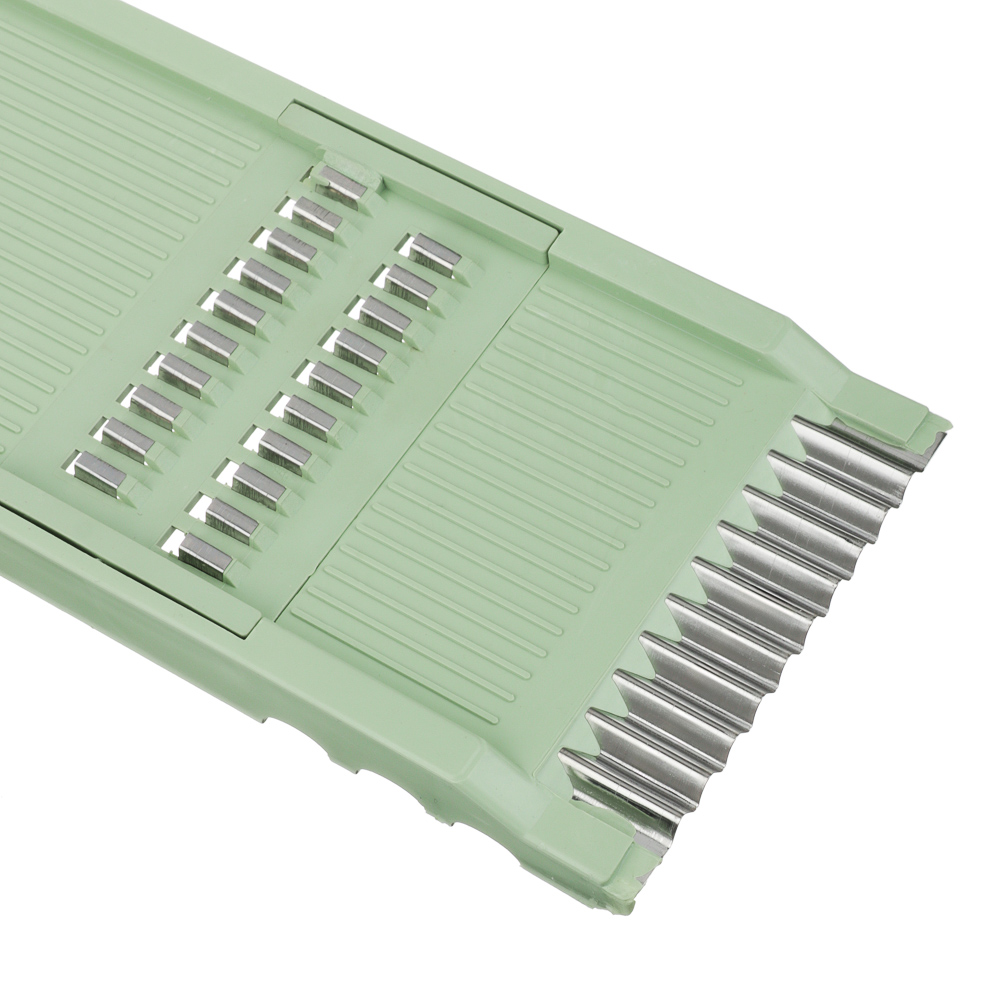 VETTA Терка многофункциональная со сменными лезвиями 25х8,5х2см, нерж.сталь, полипропилен, 7 пр, арт.№ 885-272