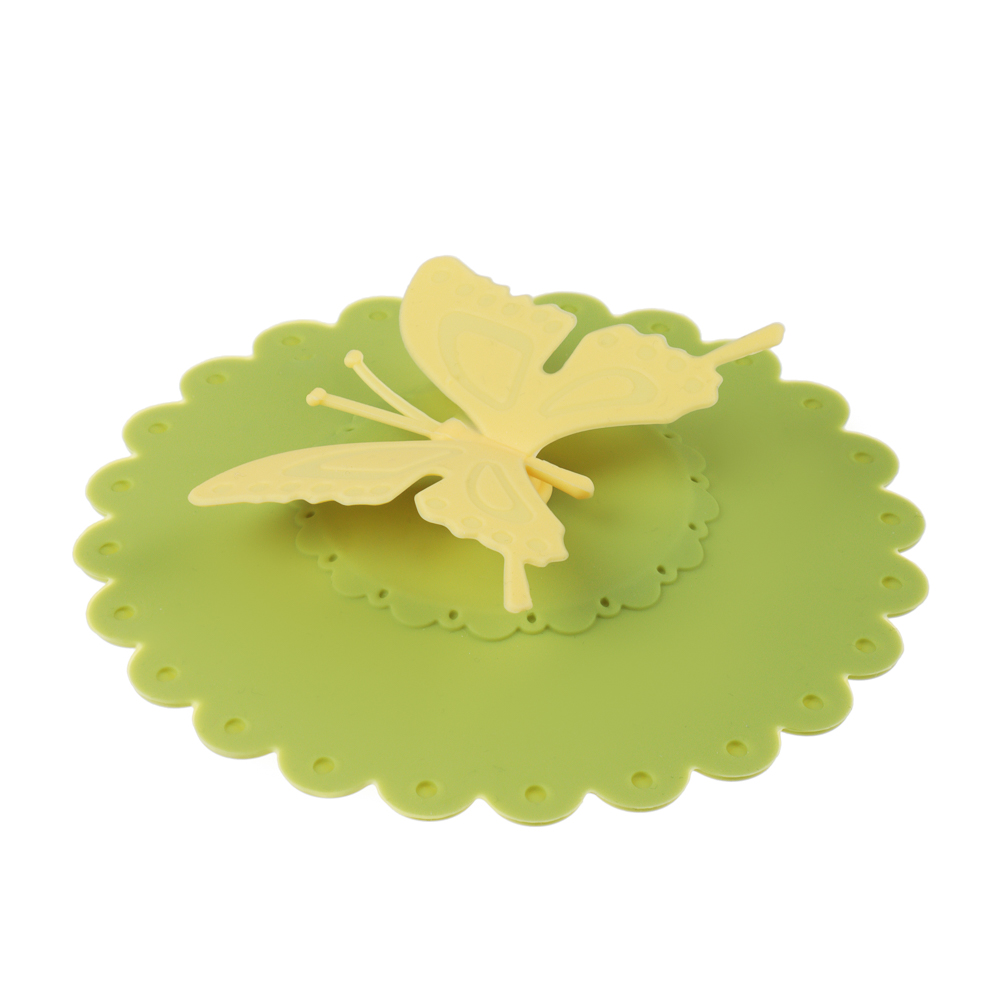 VETTA Крышка для кружки, силикон, 10,5см, "Бабочка", арт.№ 891-290