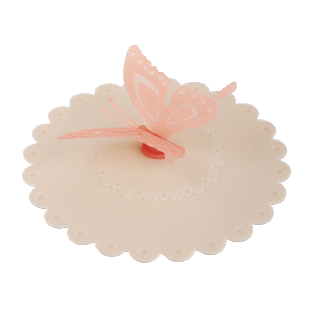 VETTA Крышка для кружки, силикон, 10,5см, "Бабочка", арт.№ 891-290