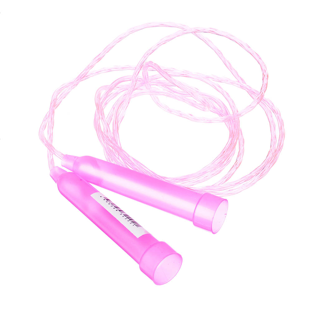 SILAPRO Скакалка с пластиковой ручкой, ПВХ, 2м, 5 цветов, арт.№ 194-004