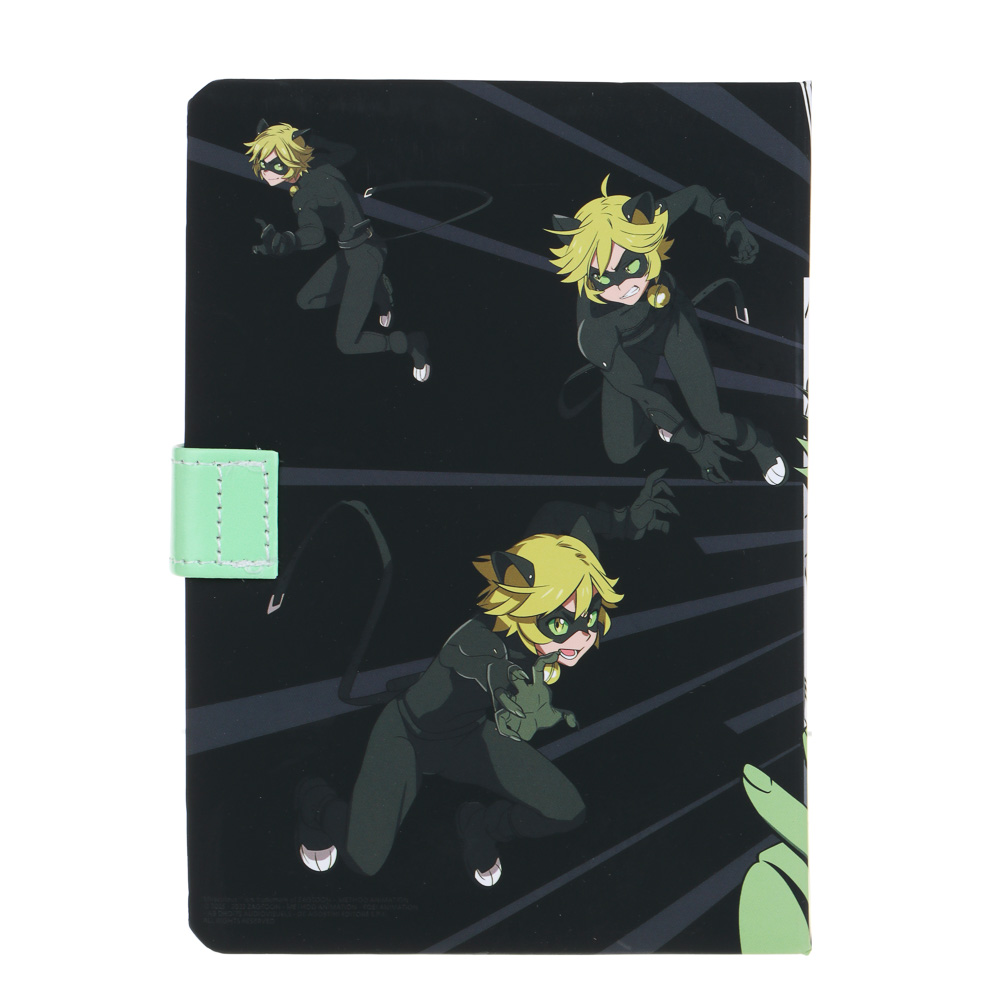 Ледибаг/Супер-Кот Зап.книжка 17,8х13см, 112л., тв.обл.с порол., ПУ "софт тач", магнит, "Манга", 2диз, арт.№ 811-042