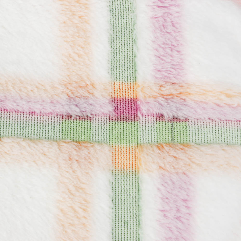 PROVANCE Ботаника Плед клетка 195х150см, 100% полиэстер, 2 дизайна, арт.№ 488-170