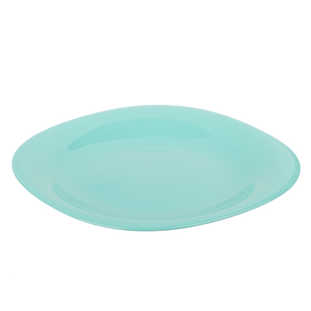 MILLIMI Грин Набор столовой посуды 19 пр., квадратный, опаловое стекло, арт.№ 818-140