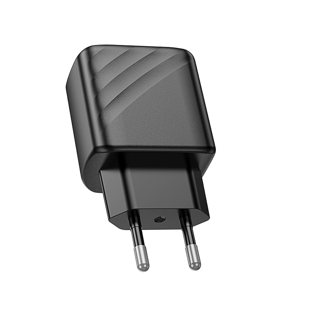 Сетевое зарядное устройство hoco. модель CS21A, QC3.0, 1xUSB-A, EU вилка, белый, арт.№ 916-343