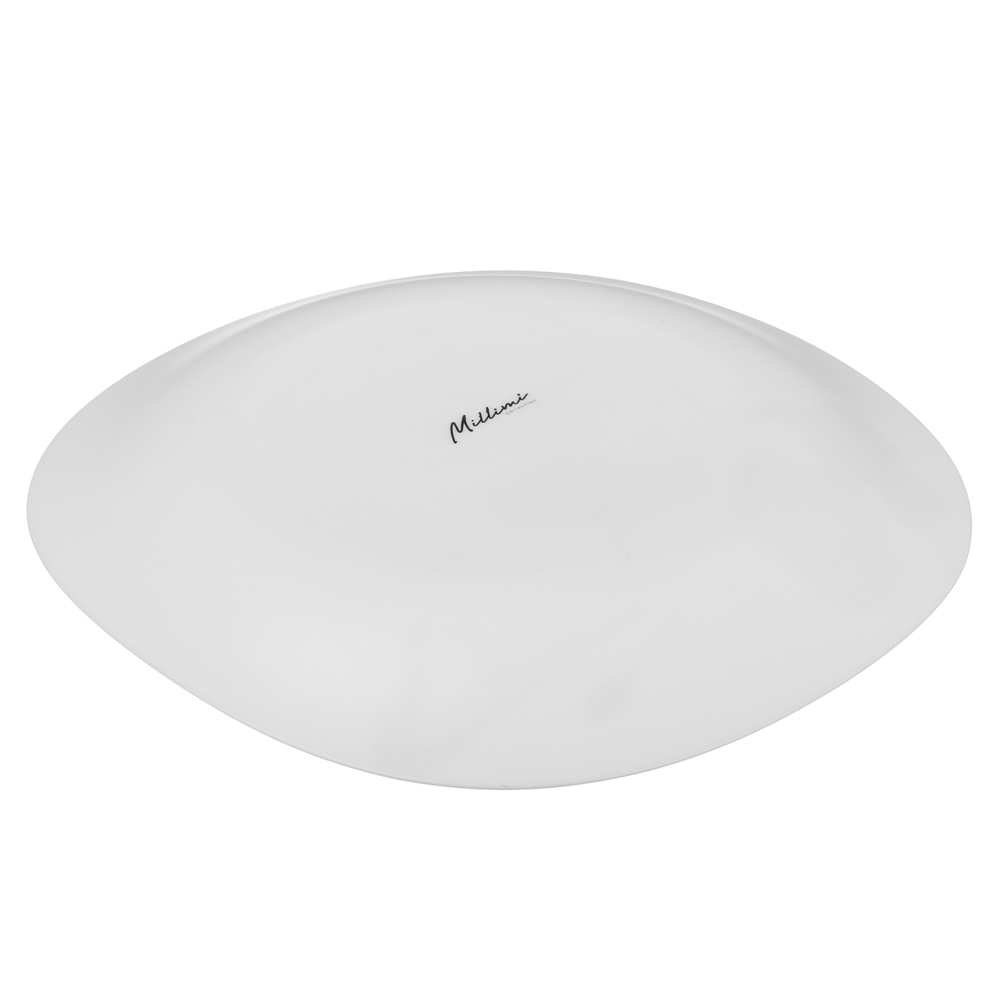 MILLIMI Маки Тарелка десертная, опаловое стекло, 28см, квадратная форма, арт.№ 818-309