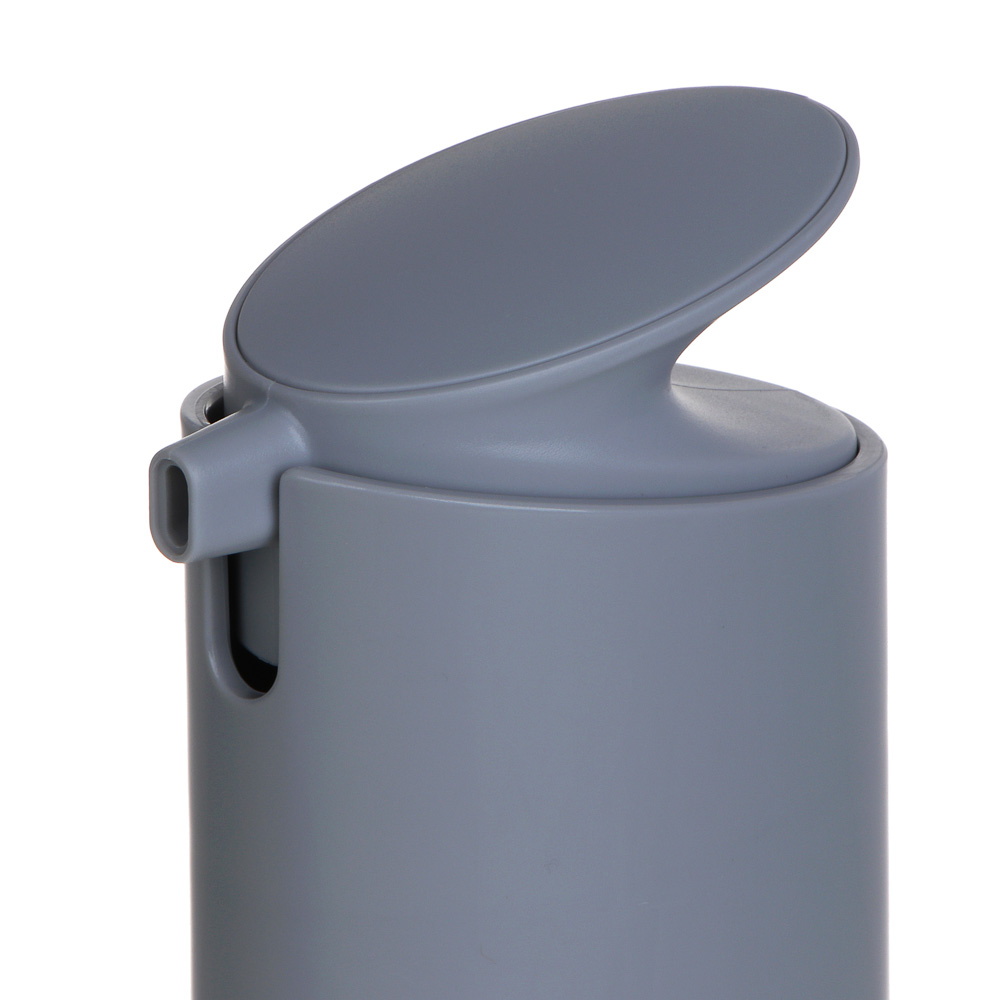 VETTA Дозатор для жидкого мыла, акрил, 18x10x6 см, 330 мл, серый, арт.№ 478-231