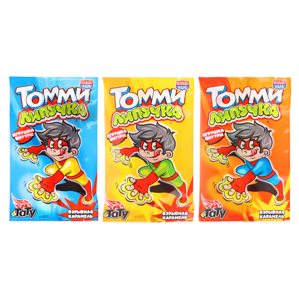 Взрывная карамель с татуировкой "ТОММИ-ЛИПУЧКА" 1гр, арт.№ 347-370
