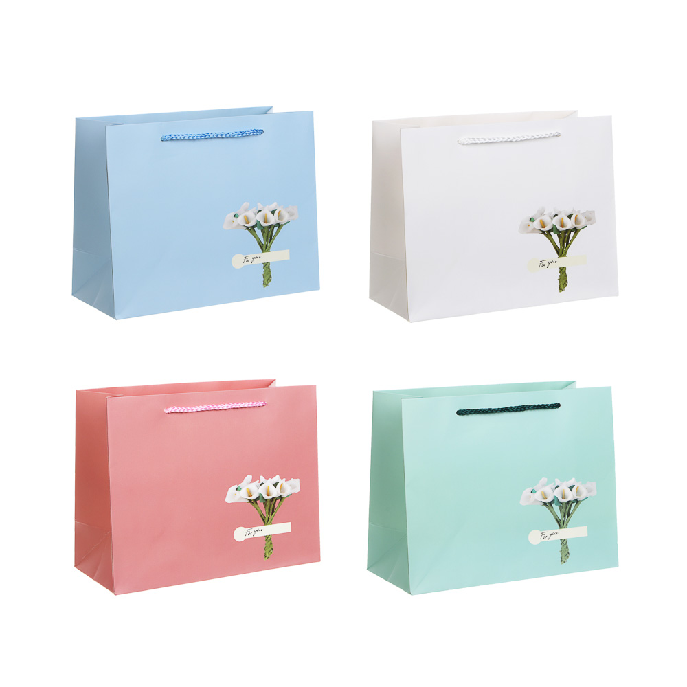 Пакет тм Fntastic подарочный, M 18x23x10см, бумага, арт.29, 4 дизайна, арт.№ 507-424