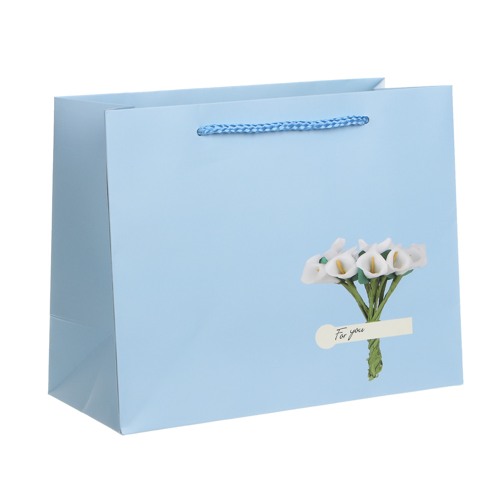 Пакет тм Fntastic подарочный, M 18x23x10см, бумага, арт.29, 4 дизайна, арт.№ 507-424