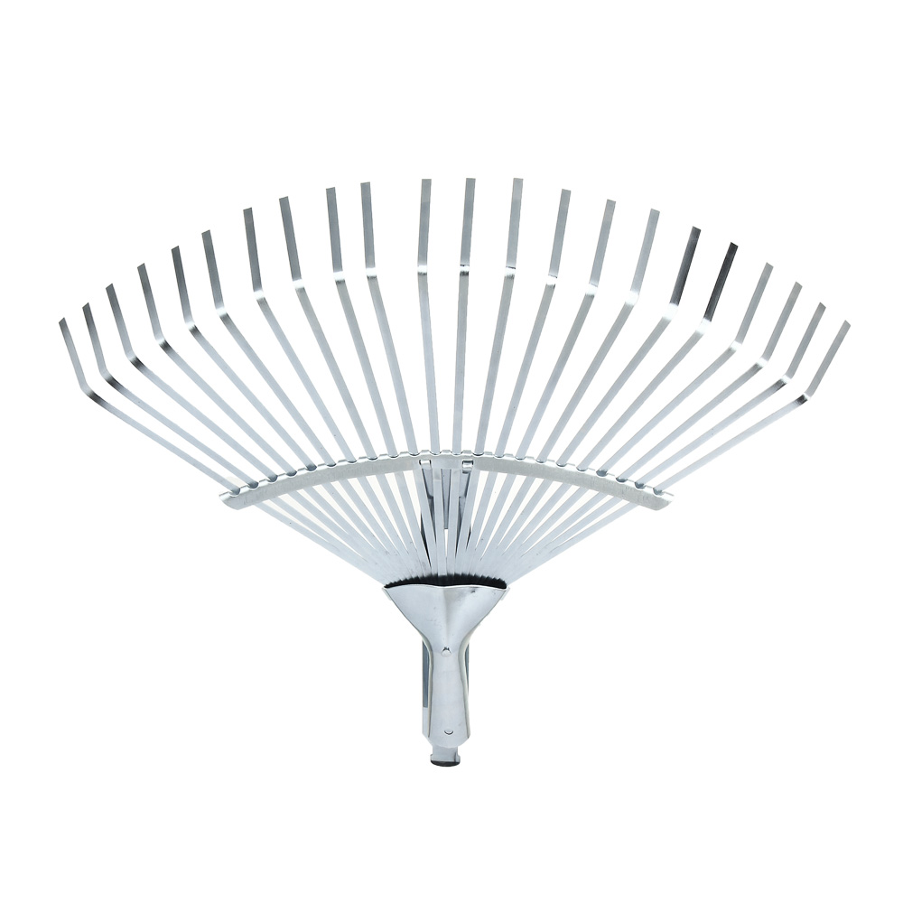 INBLOOM Грабли веерные раздвижные, 22 зуба, 38x40см, оцинкованная сталь, арт.№ 187-005