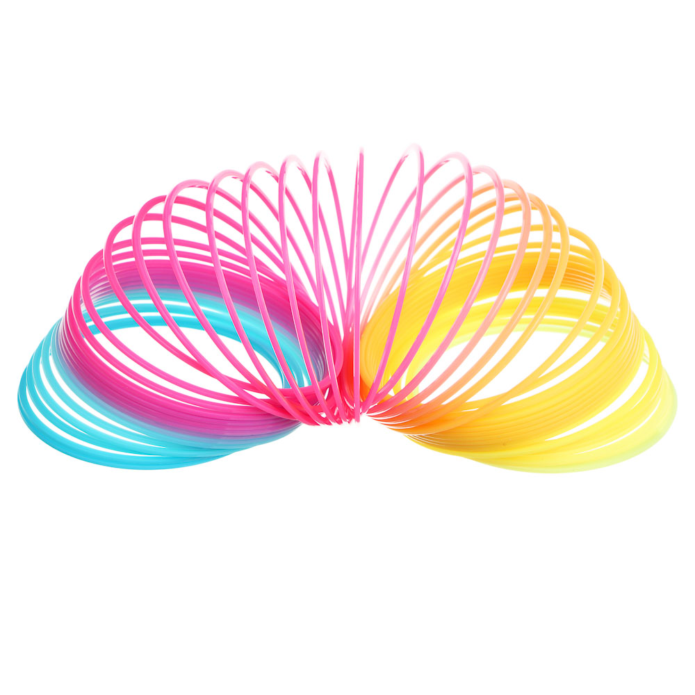 ИГРОЛЕНД Игрушка антистресс «Радужная пружинка», d=6 см, PVC, арт.№ 297-119