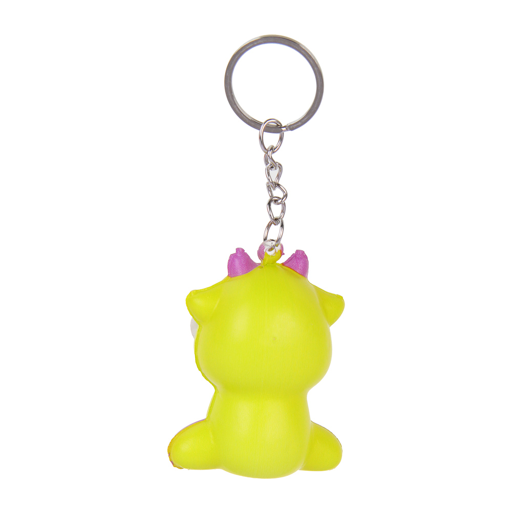 ИГРОЛЕНД Игрушка-сюрприз, набор: подвеска/колечко, сквиш - брелок PU, 10,5x12,5см, микс, арт.№ 297-120