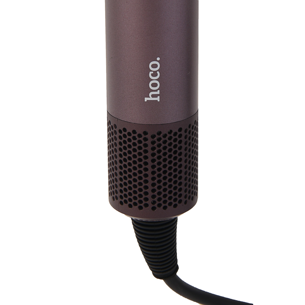 Фен высокоскоростной модель HP18, тм hoco.,1450Вт, BLDC мотор, шнур 1,5м, 1 насадка, фиолетовый, арт.№ 259-502