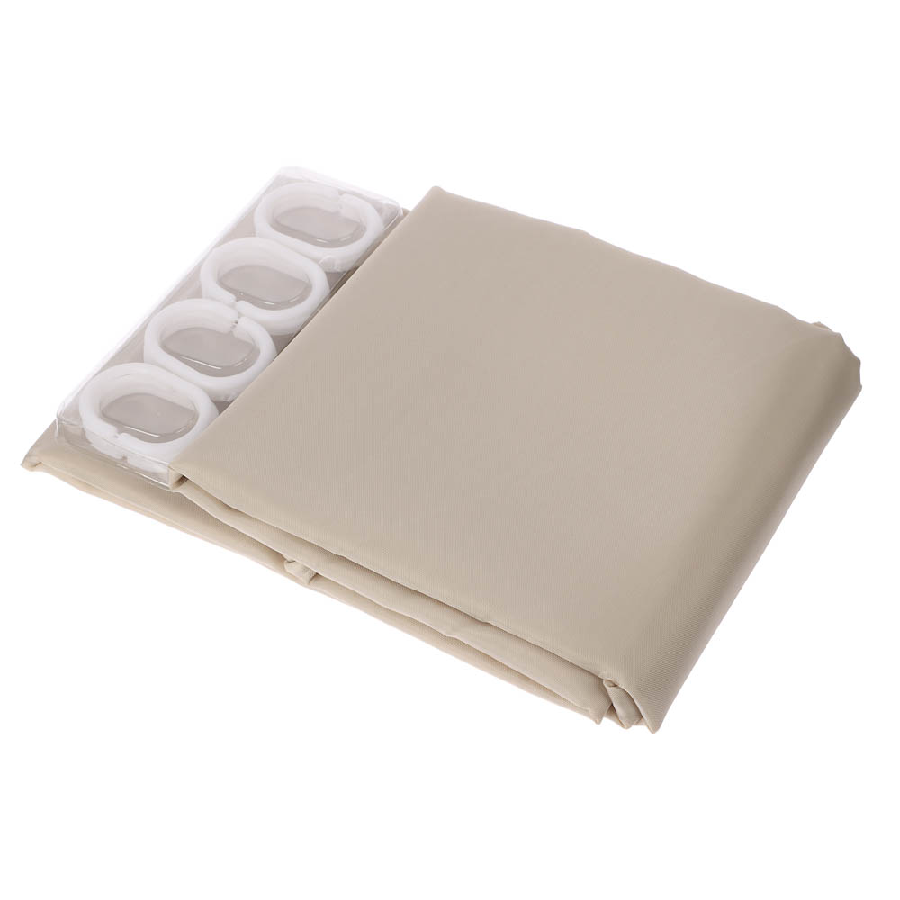 Штора для ванной тм VETTA Swanny, полиэстер 80 г/м2, 200x200см, 3 цвета, арт.№ 461-536
