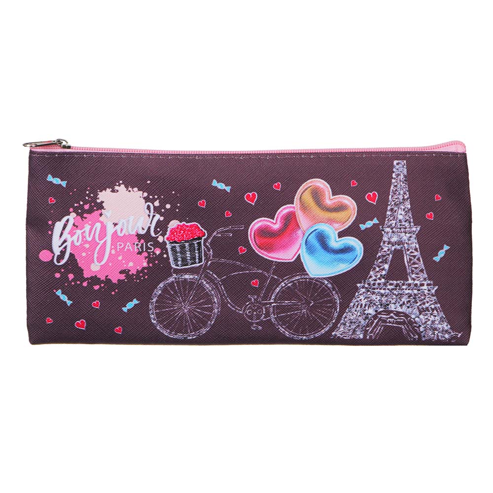 Френч Новел / Спорт Эффект Пенал мягкий плоский, 21х10см, ПВХ 0,6мм, арт.№ 238-230