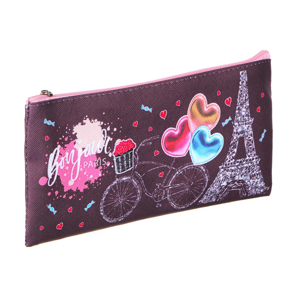 Френч Новел / Спорт Эффект Пенал мягкий плоский, 21х10см, ПВХ 0,6мм, арт.№ 238-230