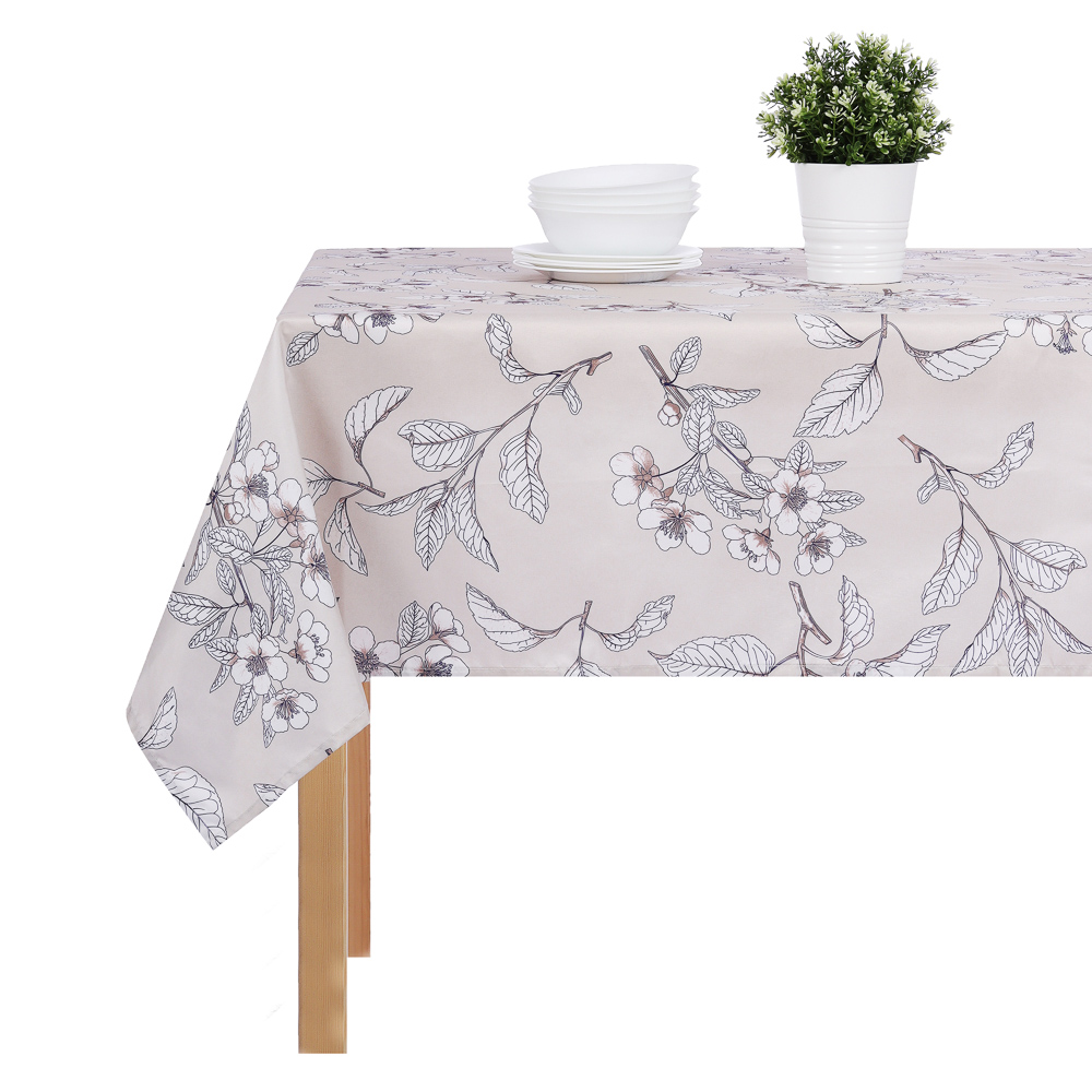 PROVANCE Гармония Скатерть текстильная с водоотталкивающей пропиткой, 140x230см, 100% ПЭ, 4 дизайна, арт.№ 435-089