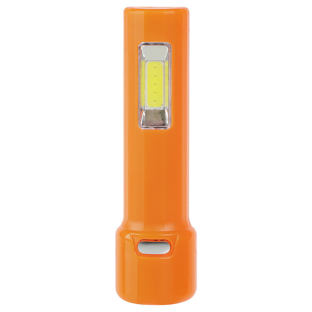 Фонарь ручной тм ЕРМАК, 400 мАч, 107х30 мм, 4 режима, LED СОВ, USB, пластик, арт.№ 224-082