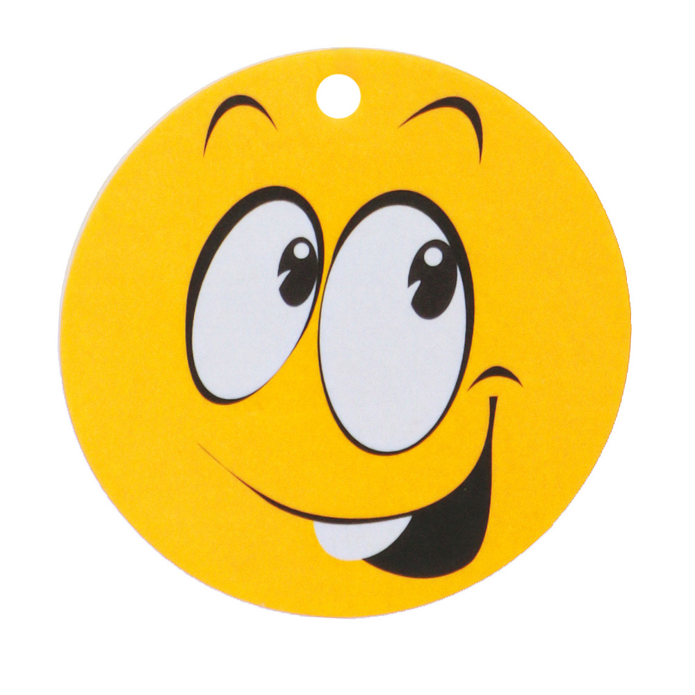 NEW GALAXY Ароматизатор бумажный "Смайл", 5 гр., Бабл Гам, дизайн GC, арт.№ 794-378