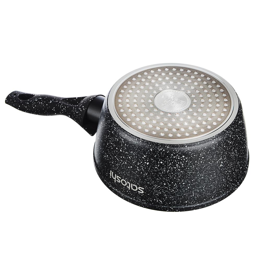 SATOSHI Валанс Наб.посуд.10пр, а/пр.покр.:кастр.+крышки:2.3л;3.9л;6.1л; ковш+крышка1,1л;сков.24,28см, арт.№ 846-555