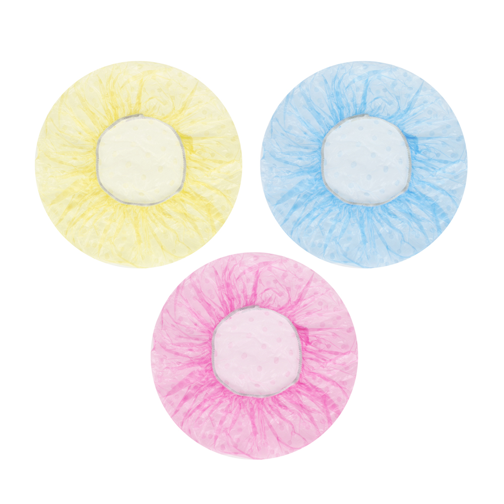 VETTA Набор шапочек для душа 8шт, ПВХ, цветные, арт.№ 463-762