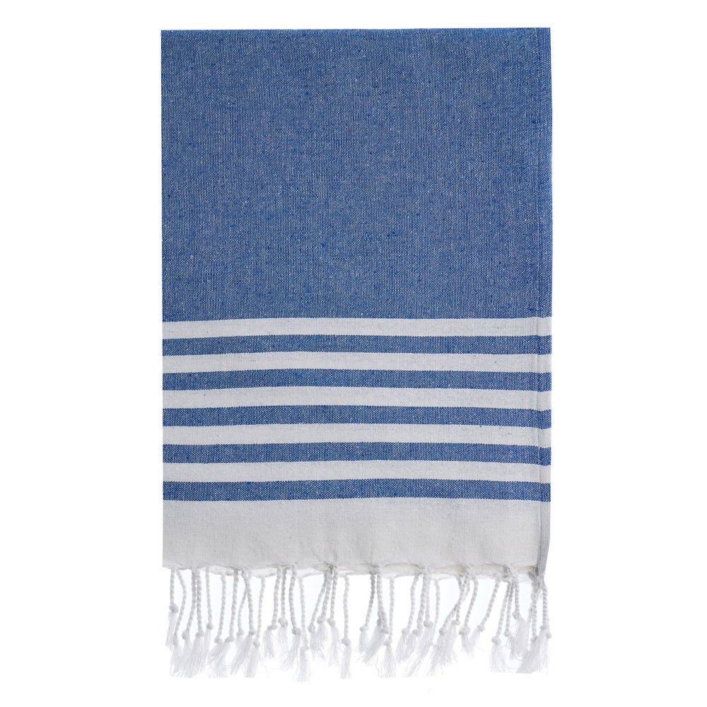 PROVANCE Саммер Покрывало для отдыха 90х170см, 75% хлопок 25% полиэстер, синий, арт.№ 496-003