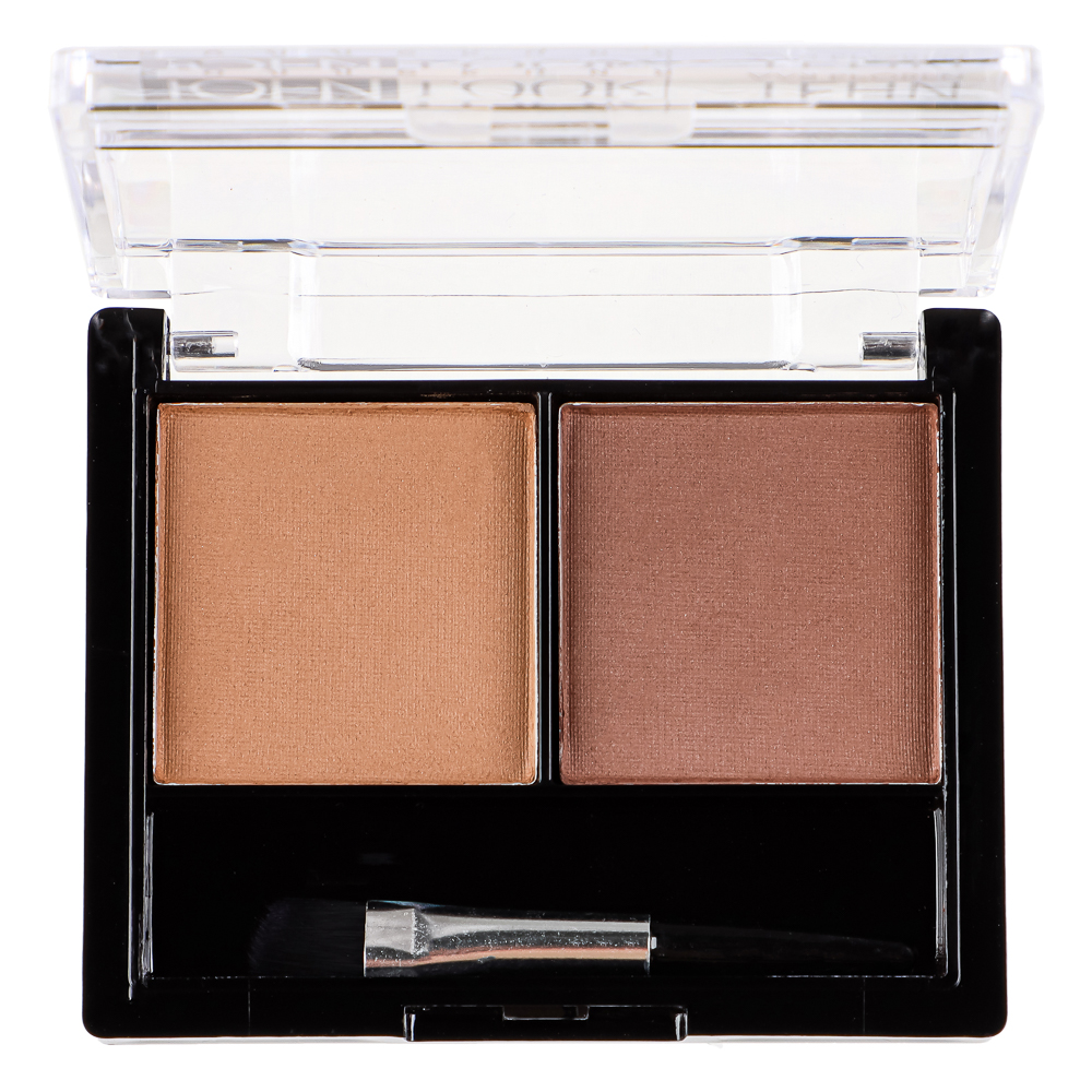 ЮНИLOOK Тени для бровей, 7 г, 2 тона, НB-19, арт.№ 330-248