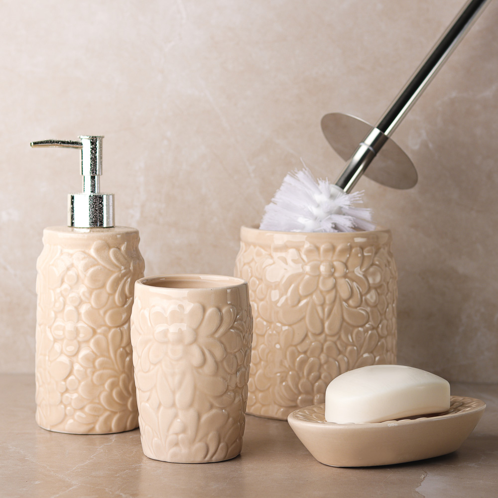 VETTA Ёрш для туалета "В гостях у сказки", керамика, 2 цвета, арт.№ 463-111