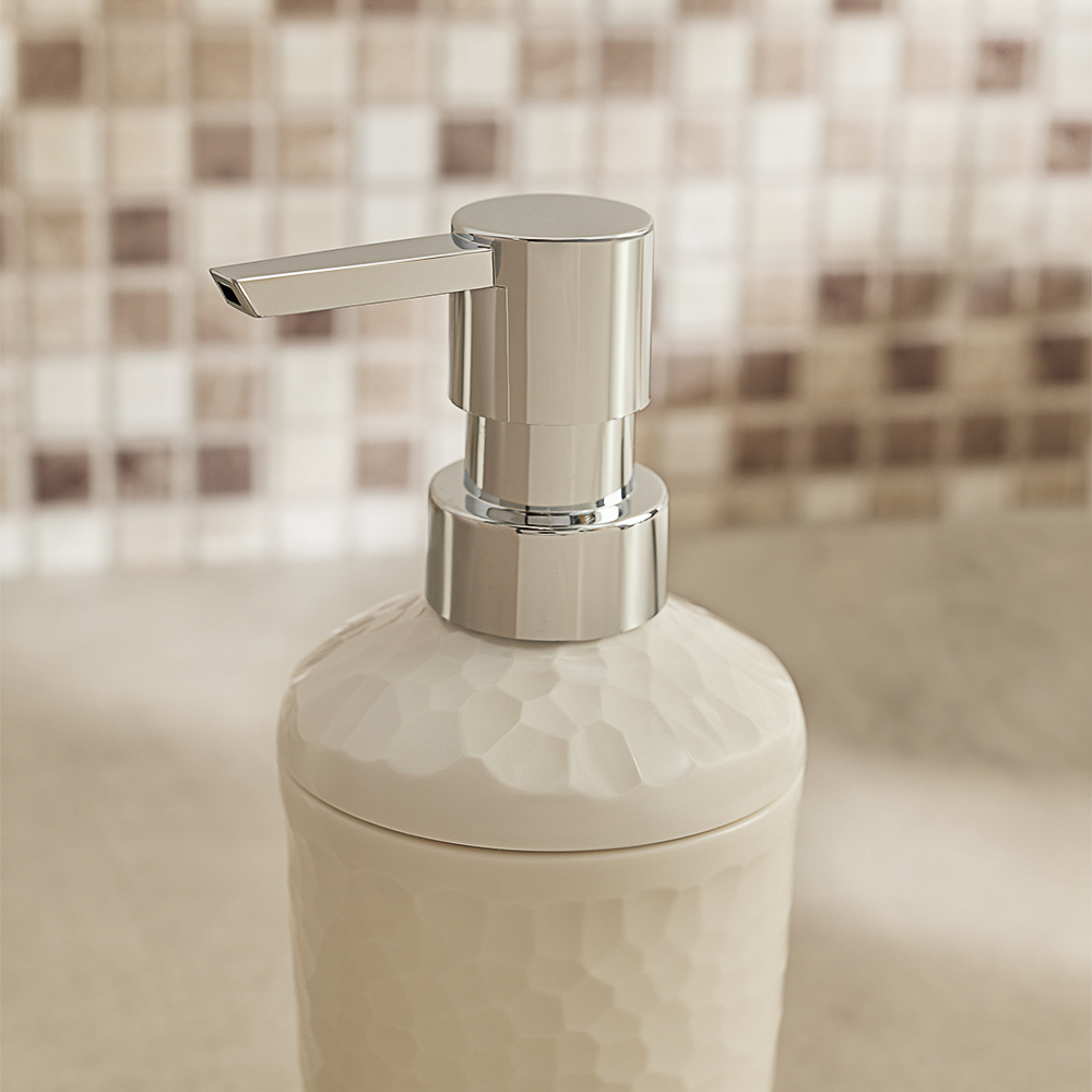 Диспенсер для мыла "Tule" 350мл, светло-серый, арт.№ 463-419