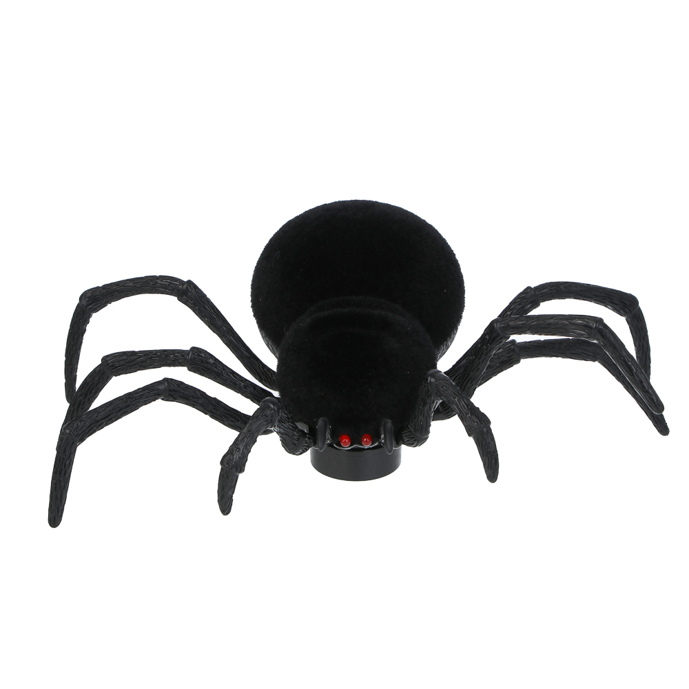 ИГРОЛЕНД Паук хищный на радиоуправлении, свет, движение, ABS,PP,нейлон, 2АА+2ААА, 28х20х7,5см, арт.№ 293-074