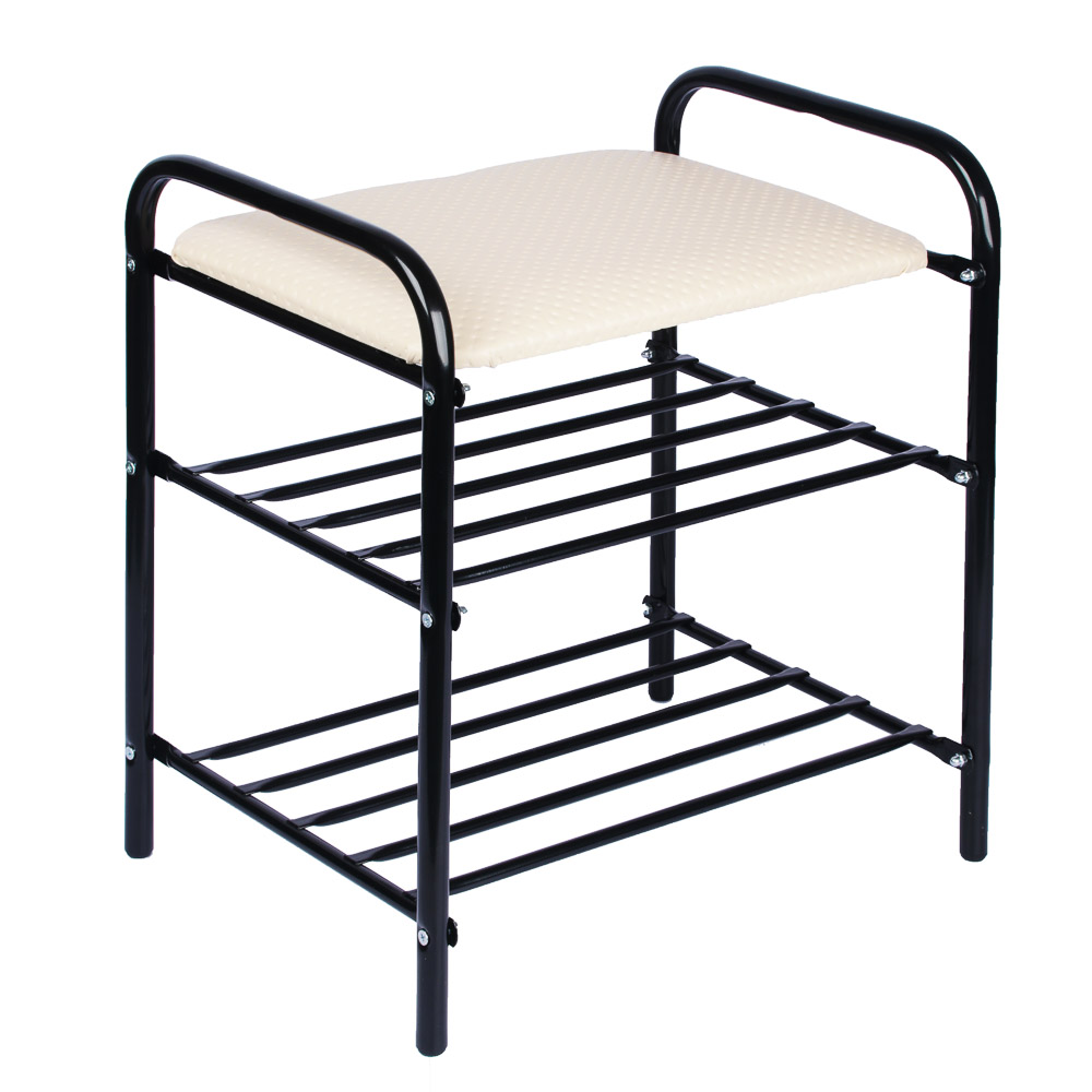 НИКА Банкетка-этажерка, металл, 44х33х50см, Б1, арт.№ 465-226