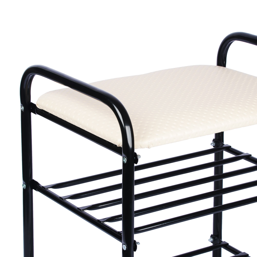 НИКА Банкетка-этажерка, металл, 44х33х50см, Б1, арт.№ 465-226