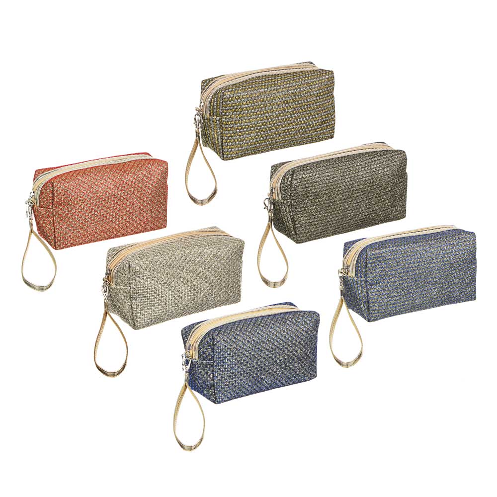 PAVO Косметичка, 18х10х7см, полиэстер, 2 дизайна, 3 цвета, арт.№ 327-284