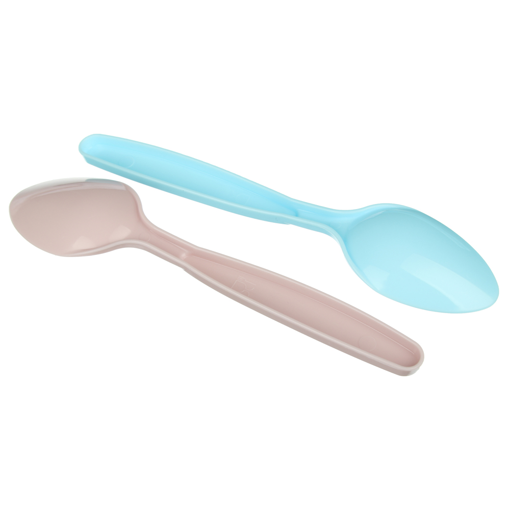 Набор ложек 4шт, пластик, 2 цвета, арт.№ 861-307
