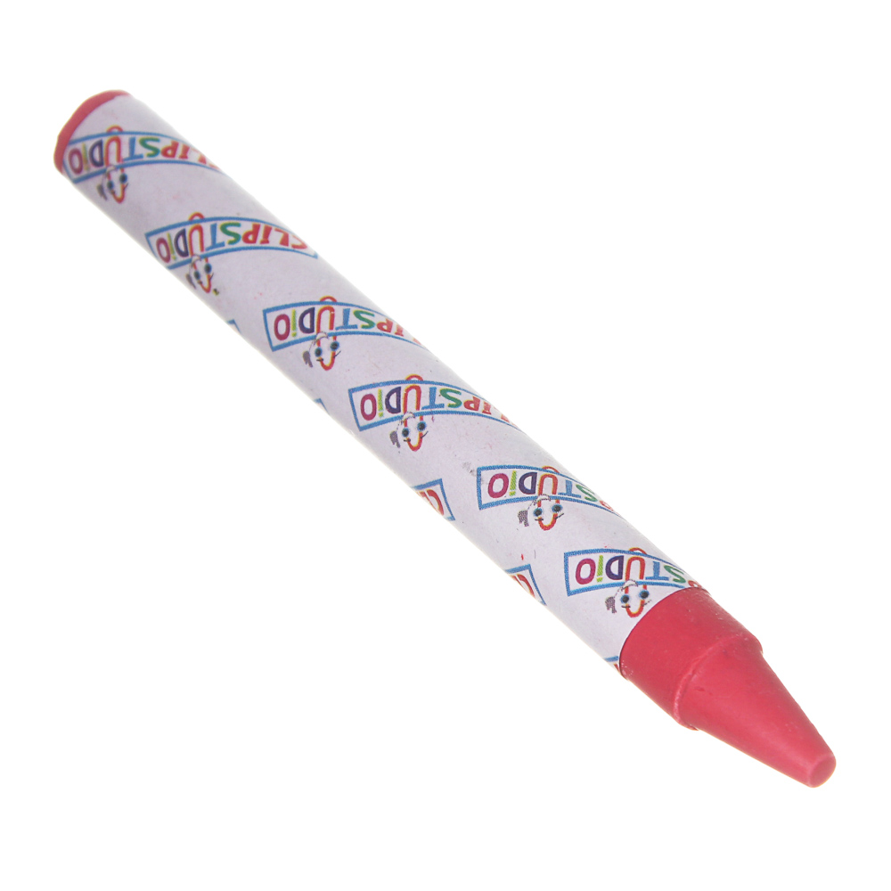 Мелки восковые 12цв. ClipStudio 7,8см, на органической основе, в картонной коробке с подвесом, арт.№ 232-011