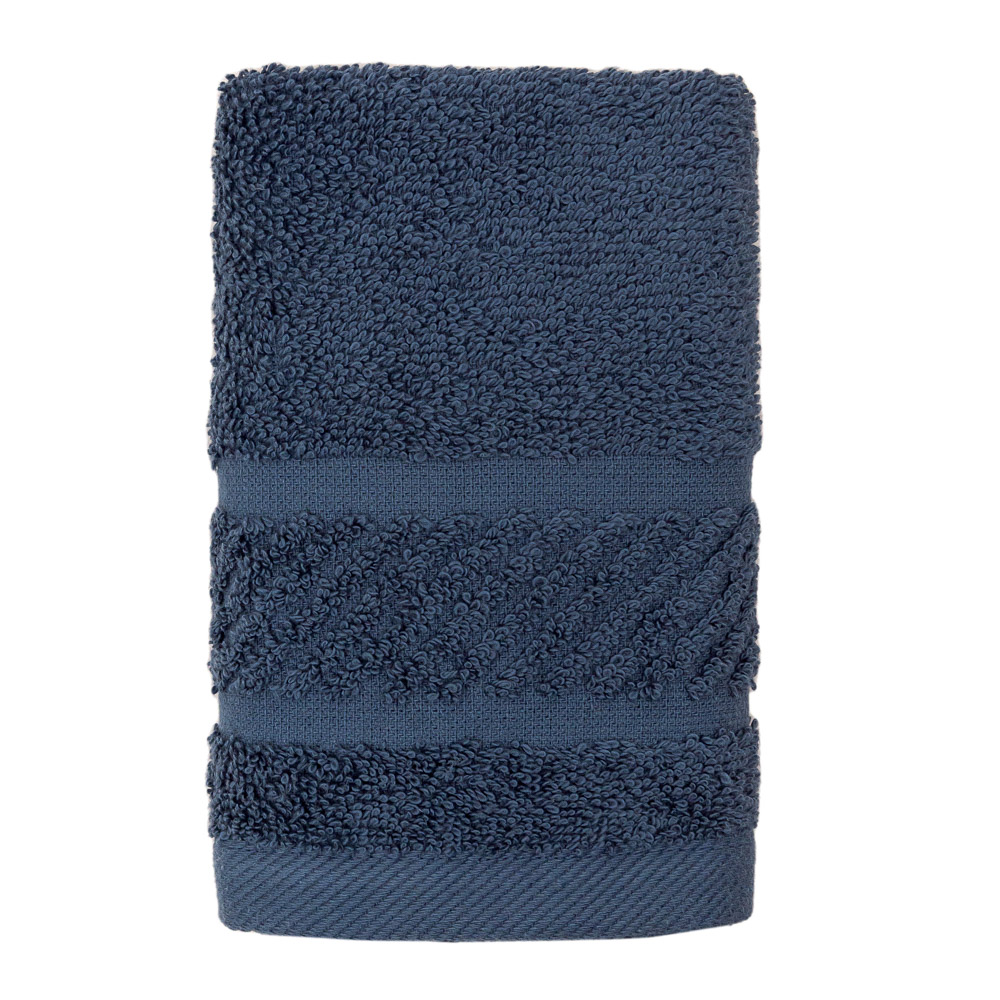 PROVANCE Виана Полотенце махровое, 100% хлопок, 30х50см, синий, арт.№ 484-081