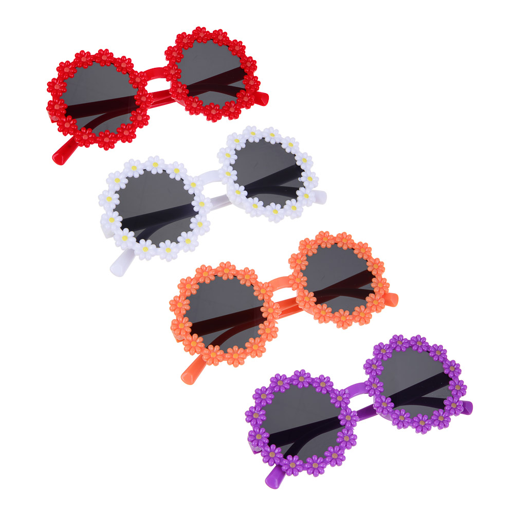 GALANTE Очки солнцезащитные детские, пластик, 122x40мм, 4 цвета, арт.№ 304-507