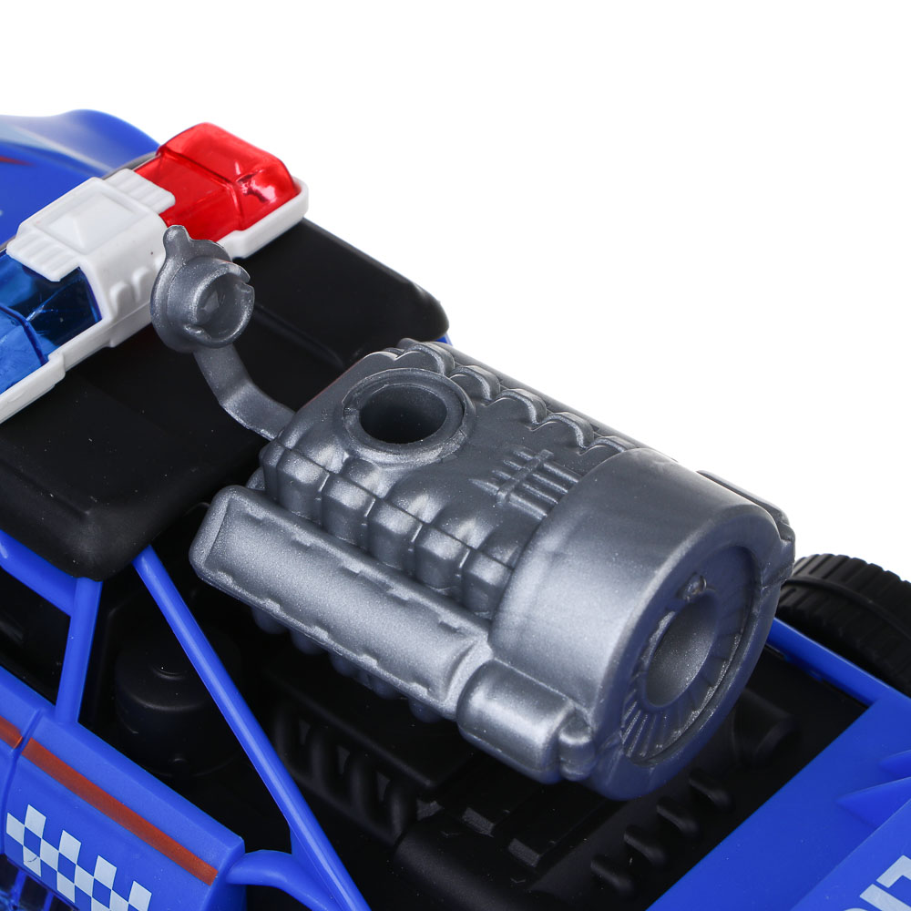 ИГРОЛЕНД Машина полиции, свет, звук, пар, 3хАА, PP, PS, 21,5х10,6х8,3 см, 2 дизайна, арт.№ 292-454